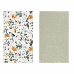 Food Network Growing Roots Floral Kitchen Towel 2-Pk.