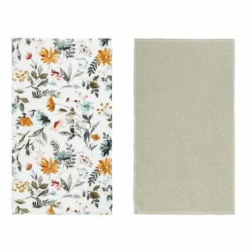 Food Network Growing Roots Floral Kitchen Towel 2-Pk.