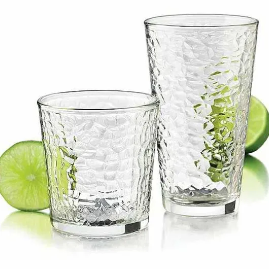 Food Network Ice 16-Pc. Glassware Set