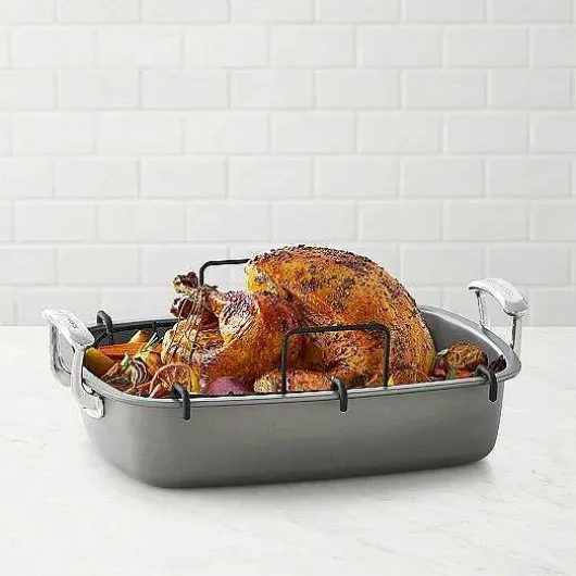 Food Network 17-In. Nonstick Roaster With Rack