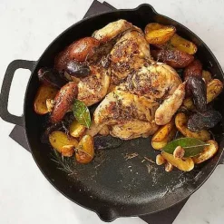 Food Network 13-In. Pre-Seasoned Cast-Iron Skillet