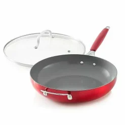 Food Network 12-In. Saute Pan With Lid