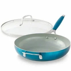 Food Network 12-In. Saute Pan With Lid