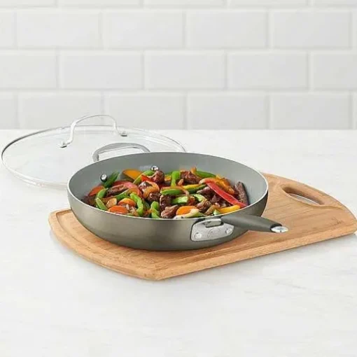Food Network 12-In. Saute Pan With Lid