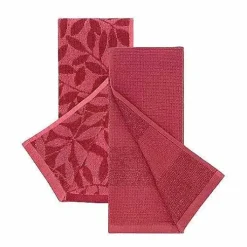 Food Network Jacquard Leaves Kitchen Towel 2-Pk.