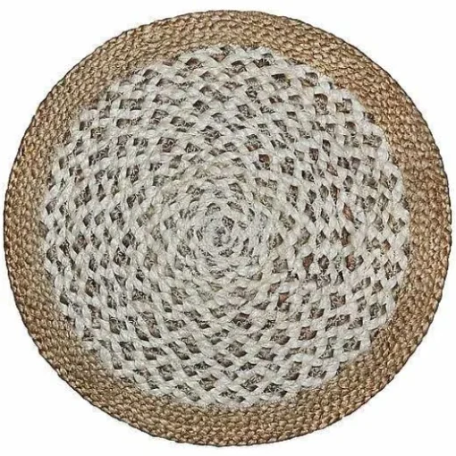 Food Network Jute Tonal Round Placemat