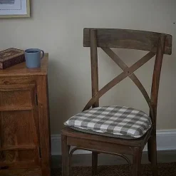 Food Network Liza Check Gingham Chair Pad