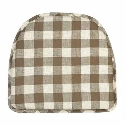 Food Network Liza Check Gingham Chair Pad