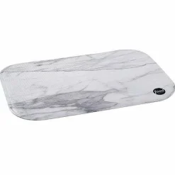 Food Network Marble-Print Kitchen Mat