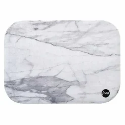 Food Network Marble-Print Kitchen Mat