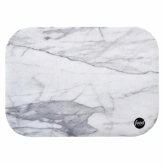 Food Network Marble-Print Kitchen Mat