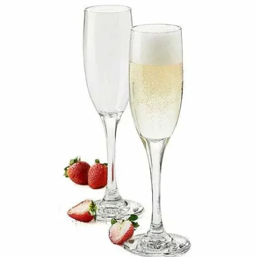 Food Network Modesto 4-Pc. Champagne Flute Set
