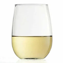 Food Network Modesto 4-Pc. Stemless White Wine Glass Set