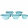 Food Network 5-Pc. Aqua Mixing Bowl Set