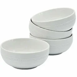 Food Network 4-Pc. Beaded Cereal Bowl Set