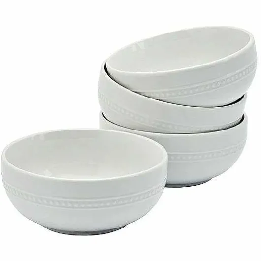 Food Network 4-Pc. Beaded Cereal Bowl Set