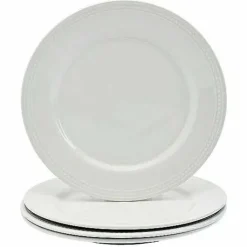Food Network 4-Pc. Beaded Dinner Plate Set