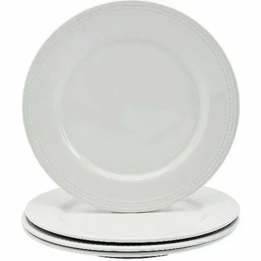 Food Network 4-Pc. Beaded Dinner Plate Set