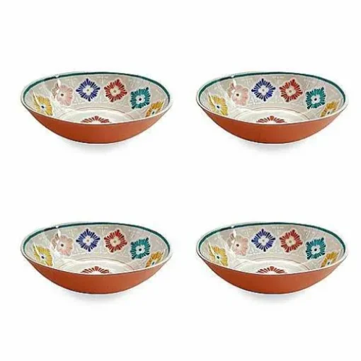 Food Network 4-Pc. Casa Sol Melamine Cereal Bowl Set