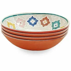 Food Network 4-Pc. Casa Sol Melamine Cereal Bowl Set