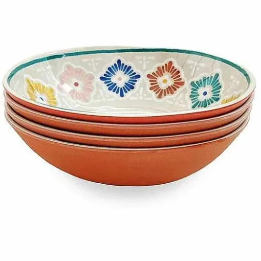 Food Network 4-Pc. Casa Sol Melamine Cereal Bowl Set