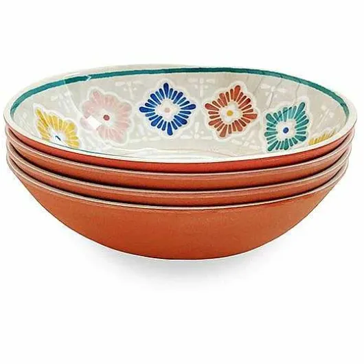 Food Network 4-Pc. Casa Sol Melamine Cereal Bowl Set