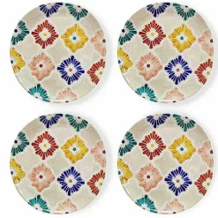 Food Network 4-Pc. Casa Sol Melamine Dinner Plate Set
