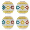 Food Network 4-Pc. Casa Sol Melamine Salad Plate Set