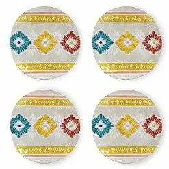 Food Network 4-Pc. Casa Sol Melamine Salad Plate Set