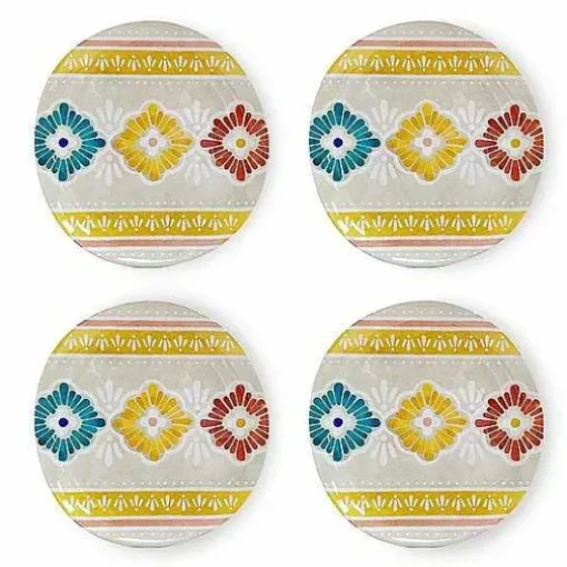 Food Network 4-Pc. Casa Sol Melamine Salad Plate Set