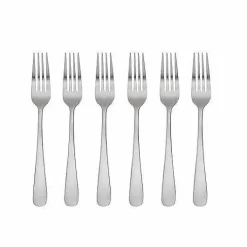 Food Network 6-Pc. Classic Silver Salad Fork Set