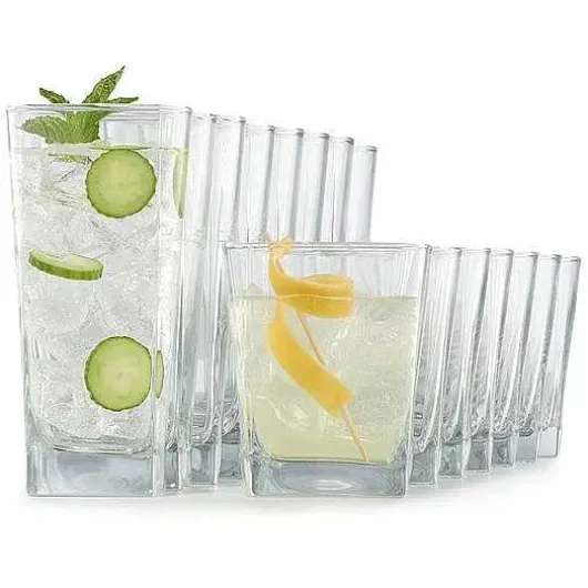 Food Network 16-Pc. Classico Drinkware Set