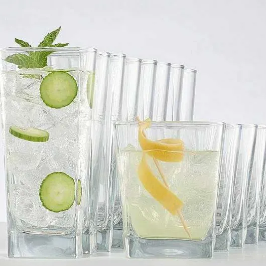 Food Network 16-Pc. Classico Drinkware Set