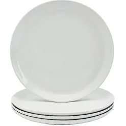 Food Network 4-Pc. Coupe Dinner Plate Set