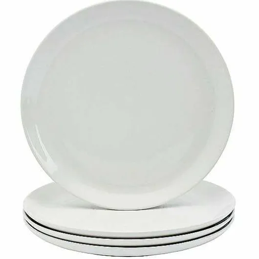 Food Network 4-Pc. Coupe Dinner Plate Set