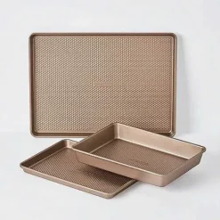 Food Network 3-Pc. Essential Textured Bakeware Set