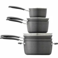 Food Network 10-Pc. Hard-Anodized Nonstick Cookware Set