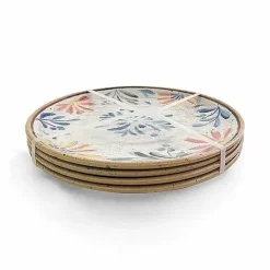 Food Network 4-Pc. Mediterranean Salad Plate Set