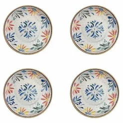 Food Network 4-Pc. Mediterranean Salad Plate Set