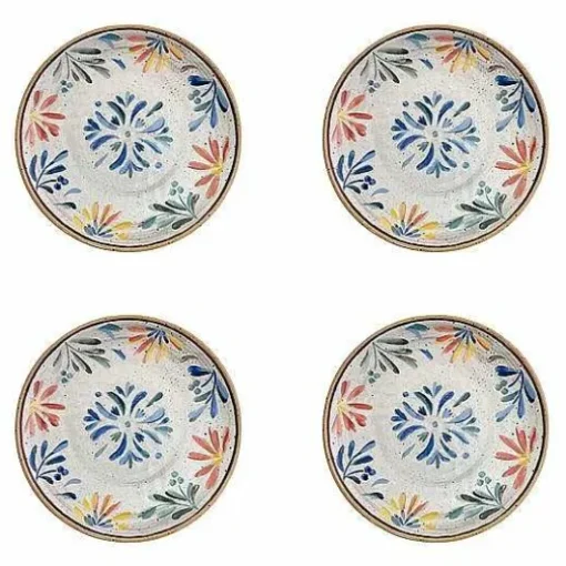 Food Network 4-Pc. Mediterranean Salad Plate Set