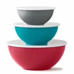 Food Network 6-Pc. Mixing Bowl Set With Lids