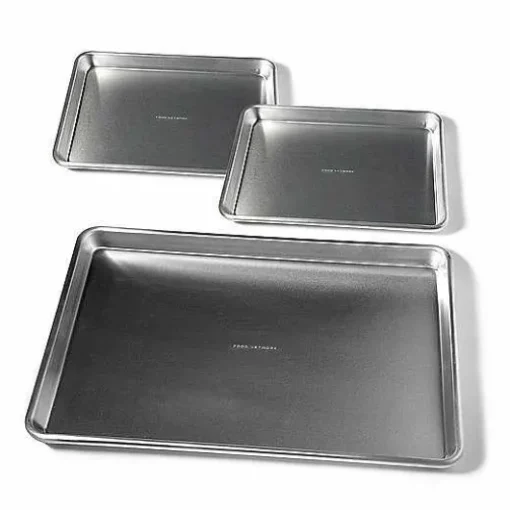 Food Network 3-Pc. Natural Aluminum Baking Sheet Set