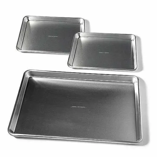 Food Network 3-Pc. Natural Aluminum Baking Sheet Set