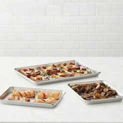 Food Network 3-Pc. Natural Aluminum Baking Sheet Set