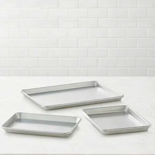 Food Network 3-Pc. Natural Aluminum Baking Sheet Set
