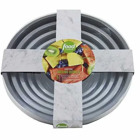 Food Network 5-Pc. Nesting Mixing Bowl Set