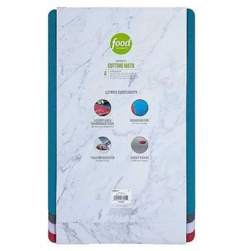 Food Network 4-Pc. Nonslip Cutting Mat Set