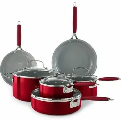 Food Network 10-Pc. Nonstick Ceramic Cookware Set