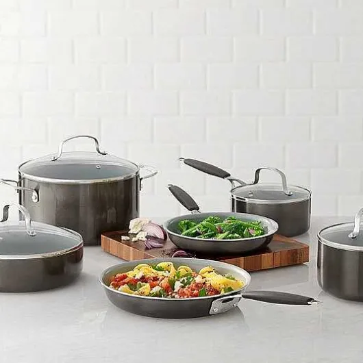 Food Network 10-Pc. Nonstick Ceramic Cookware Set