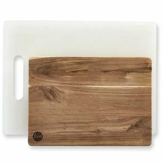 Food Network 2-Pc. Prep & Serve Cutting Board Set